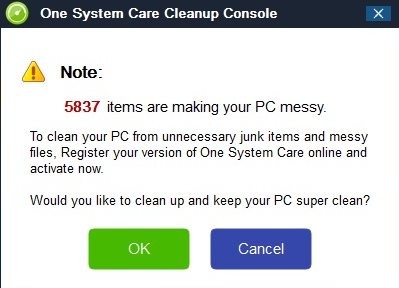 5837 items are making your PC messy.